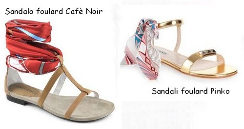 sandali moda 2012,moda scarpe 2012,scarpe moda estate 2012,sandali foulard 2012,